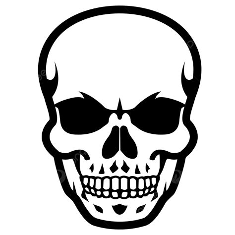 Skull PNG, Vector And Transparent Clipart Images .